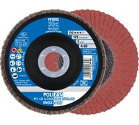 PFERD TOOLS POLIFAN Disque à lamelles PFC conique SG INOX+ALU Acier inoxydable/Alu