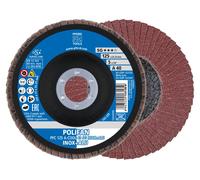 PFERD TOOLS POLIFAN Disque à lamelles PFC conique SG INOX+ALU Acier inoxydable/Alu