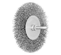 PFERD TOOLS POS Brosse circulaire non torsadée RBU tige 6 mm fil d'acier