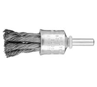 PFERD TOOLS POS Brosse en forme de pinceau PBG Ø 19 mm, tige Ø 6 mm, fil d'acier Ø 0,35