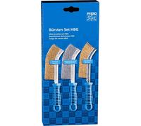 PFERD TOOLS POS Jeu de brosses HBG 1 rangée acier inoxydable-laiton-fil-Ø0,30