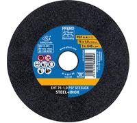 PFERD TOOLS PSF STEELOX 65508100 Disque à tronçonner 76 mm 25 pc(s) acier inoxydable, acier