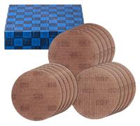 PFERD TOOLS Set de disques auto-agrippants filet grossier 15 pces Ø 150 A80,100,120 peu de poussière avec ponceuse excentrique