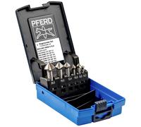 PFERD TOOLS SET UGT HSSE DIN 335 C90° 6TLG 25202195 Jeu de fraises coniques 6.3 mm, 8.3 mm, 10.4 mm, 12.4 mm, 16.5 mm, 20.5 mm