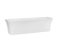 Pflanzen Kölle Jardinière méditerranéenne blanche L 60 x l 19,5 x H 17 cm