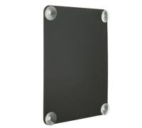 [PFW-27-36-BL] Securit Ardoise de fenêtre A4 Noir