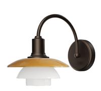 PH 2/2 Applique murale ÉDITION CENTENAIRE Ambre/Blanc Opale Louis Poulsen - 5714693413850