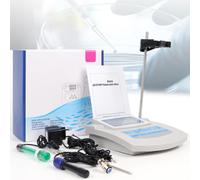 pH-mètre de laboratoire 6-en-1 / Testeur numérique pour eau de piscine | (pH, CF, EC, TDS, ORP, Température) Kit d'analyse de l'eau avec étalonnage automatique et écran LCD