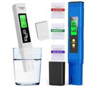 PH Mètre Piscine Électronique 4 en 1, PH Testeur Numérique à TDS EC Temp | Ultra-précis 0,01, LCD Rétroéclairé, Portable, pour SPA, Eau Potable, Aquarium, Hydroponie