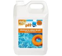 BSI - pH Moins - Liquide - Pour Diminuer Et Stabiliser Le Potentiel Hydrogène De l'Eau - Idéal En Piscine Et Spa - Retrouvez Une Baignade Agréable - 5L, Bleu