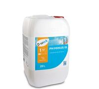 pH Moins pour Piscine 20 l - Solution Acide 15% - Régulation Facile et Efficace du pH - D-Work
