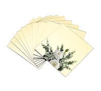 PH PandaHall 10pcs 15x15cm Miroirs pour Mur, Carreaux de Miroir Carrés Auto-adhésifs Autocollant Mural Décoratif Flexible Acrylique Sans Cadre de Miroir pour la Maison Salle de Bain Chambre Décor, Or