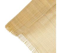 PH PandaHall 1mx40cm Tissé Rotin Cannage Maillage Ouvert Canne | Plastique Cannes Tressage Matériel, Tresser Synthétique Rotin Rouleau pour Meubles DIY, Armoire Panier Fabrication