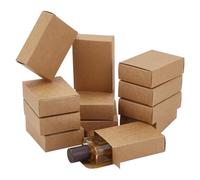 PH PandaHall 20 Pack Petite Boîte Cadeau Kraft 9.7x7x3cm Boîte en Carton Rectangulaire Boîtes à Bijoux D'Emballage de Bonbons pour Mariage Anniversaire Fête des Mères Petite Entreprise