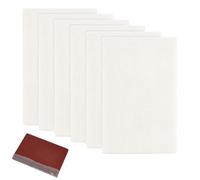PH PandaHall 6pcs 76x45cm Reliure Tissu Livre Réparation Tissus Livres Fabrication Coton Tissu Surface pour Album Photo Sabot Cahier Couleur Neutre