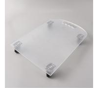 PH PandaHall Plateau Coulissant pour Machine à Café Glissière d'Appareil de Comptoir 25x35.5cm Plateau Roulant en Acrylique pour Comptoir de Cuisine Machine à Expresso Mixeur