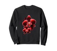 Phalaenopsis Orchidée Rouge Moth Orchidées Jardinage de Fleurs Sweatshirt