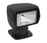 Phare de recherche LED 12 V 100 W avec télécommande | Projecteur de travail IP65 étanche rotatif à 320 ° pour bateau, bateau, chasse nocturne, patrouille de mer