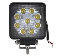 PHARE DE TRAVAIL A LED CARRE 12/24V 27W LUMIERE DIFFUSE