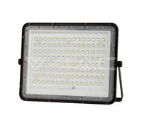 Projecteur LED Solar V-TAC 20W Télécommande, AUTO, Timer, IP65 Noir VT-180W 6400K 1800lm