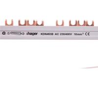 Phasenschiene 3P+N 10q 57mod Gabel KDN463B - Zubehör Stromversorgung (KDN463B)