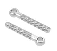 PHasz 2 Pièces M14 Machines Épaule Balançoire Levage Œil Boulon 304 en Acier Inoxydable pour La Rénovation De La Maison, Fixations,M14×120mm