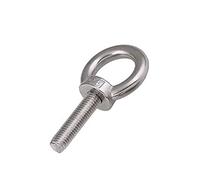 PHasz Boulon À Anneau en Acier Inoxydable 304, M12×70Mm-M12×200Mm Boulon À Œil De Levage À Épaulement pour Équipement De Levage D'ingénierie,M12×70mm
