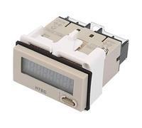Phefop Compteur électrique Numérique H7EC NV, écran LCD à 8 Chiffres, DC | Totalisateur à Montage sur Panneau, IP66 étanche à la Poussière, alimenté par Batterie au Lithium, Borne à Vis, Comptage