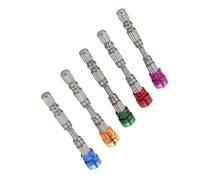 Phefop Jeu D'embouts de Tournevis Magnétiques PH2 en Acier S2 pour | Acier allié S2 pour la durabilité, Magnétisme Puissant Maintient les Vis, Bague D’arrêt Empêche le Perçage Excessif,