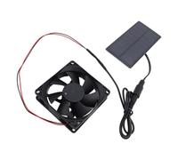 Phefop Kit Ventilateur Panneau Solaire, Ventilateur D Extraction Polycristallin 0,8 W 4 V for Poulailler