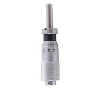 Phefop Outil de Mesure de Tête Micrométrique, Plage 0-13 Mm/0-0,5 Pouces, Précision 0,01 Mm (rotule avec écrou)