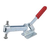Phefop Pince à Genouillère 630 Kg Force de Maintien, Fixation Horizontale | Force de Serrage 630 Kg, Déverrouillage Rapide Horizontal, pour Soudage Moule Lourd, Convient aux Métalliers et aux