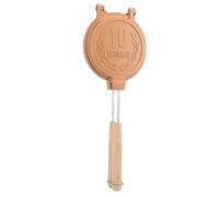 Phefop Plaque de Cuisson Antiadhésive Amovible, Poêle à Griller en Alliage d'aluminium de Style Japonais avec Chauffage Uniforme et Poignée en Bois pour Sandwichs, Crêpes, Petit-déjeuner