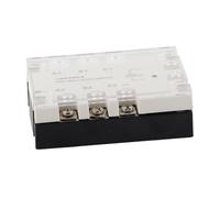 Phefop Relais Statique CA triphasé, 40 A 3 Phases SSR CA vers TSR-40AA-H | Contrôle 90-250VAC, Charge 24-480VAC, Tenue 2000VAC, Automatisation Industrielle, Machines CNC, Sans étincelle