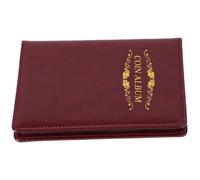 PHENOFICE Classeur Élégant en PU Marron pour 120 Pièces Album de Collection de Pièces de Monnaie Protège et Range Les Monnaies Commémoratives