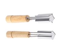 PHENOFICE Emporte-pièces 2pcs de Cœur et Étoile en Acier Inoxydable Facile à Nettoyer pour Biscuits pour Pâtisserie Maison et DIY