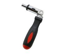 PHENOFICE Manche de Tournevis 1/4 Pouce Antistatique en Acier et Plastique Porte-embout Rotatif à 180° pour Mécanique Automobile et Usage Multifonction