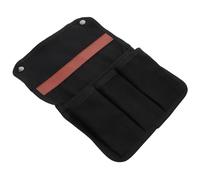PHENOFICE Pochette Portable et Accoudoir Coton pour Suspendue en de Camping Noir, Pratique Rangement Lors de Pique- en Plein Air