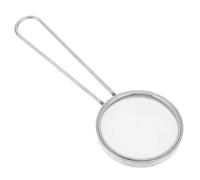PHENOFICE Tamis à Cellules Filtre Fin en Acier Inoxydable 150 Mesh Poignée Argentée pour Séparation Enzymatique Suspendre Cellulaire Uniforme en Laboratoire