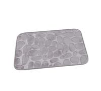 PHENOFICE Tapis de Massage Sol Paillasson Flanelle Anti-dérapant Design Pavé pour Salle de Bain et Chambre