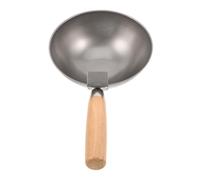 PHENOFICE Truelle Ronde et Courbure Confortable avec Poignée Antidérapante en Acier au Carbone pour Maçonnerie, Jardinage et Réparation de Murs