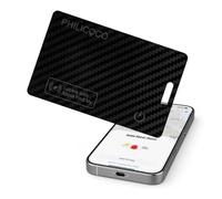 PHILICQOO Mini Smart Tag Carte pour portefeuille, sac, valise | Ultra fin, rechargeable, étanche, pour la vie quotidienne et les voyages