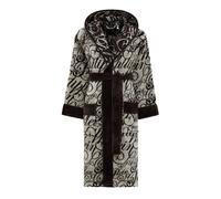 Philipp Plein - Peignoir de bain à capuche Signature - unisex - Vêtements de nuit et de détente - Brun - Taille: S/M