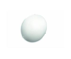 Philips 301913116 Plafonnier E27 Blanc Verre