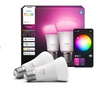 Philips 36436300 app-compatible E27 LED smart bulbs colour dimmable (ampoules in
