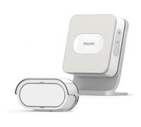 Philips Sonnette sans fil 531012 WelcomeBell 300 Basic – éclairée – Set complet