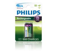 Philips HR22 Pile rechargeable 6LR61 (9V) NiMH 170 mAh 8.4 V 1 pc(s)