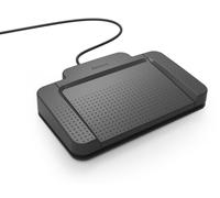 Philips ACC2320, pédale USB avec 3 boutons : avance rapide, lecture, retour rapide