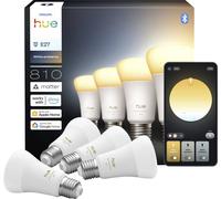 Ampoule LED A60 E27 Philips Hue A60 White Ambiance 6W 810 lm Dimmable Bluetooth Zigbee Blanc
