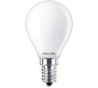 Philips Ampoule flamme dépolie à filament 25 W P45 E14